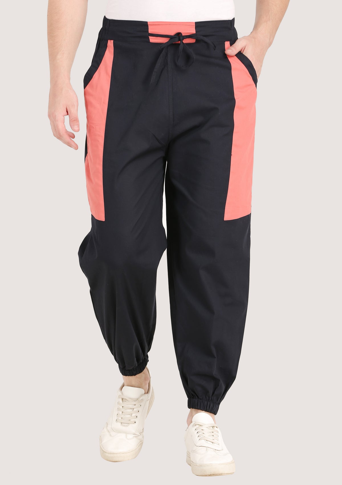 Navy & Coral Hops