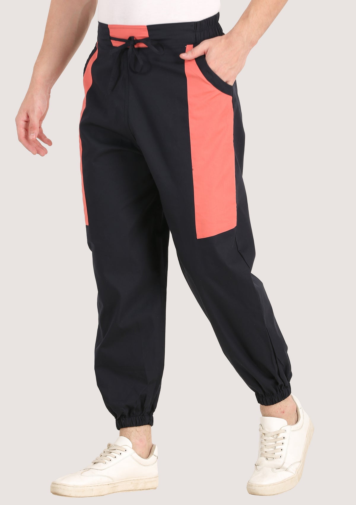 Navy & Coral Hops