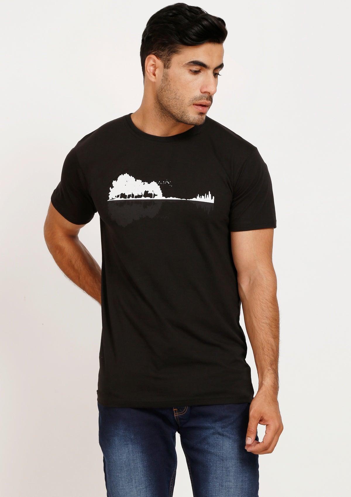Sound of Nature Black Tee - Bottle&Co