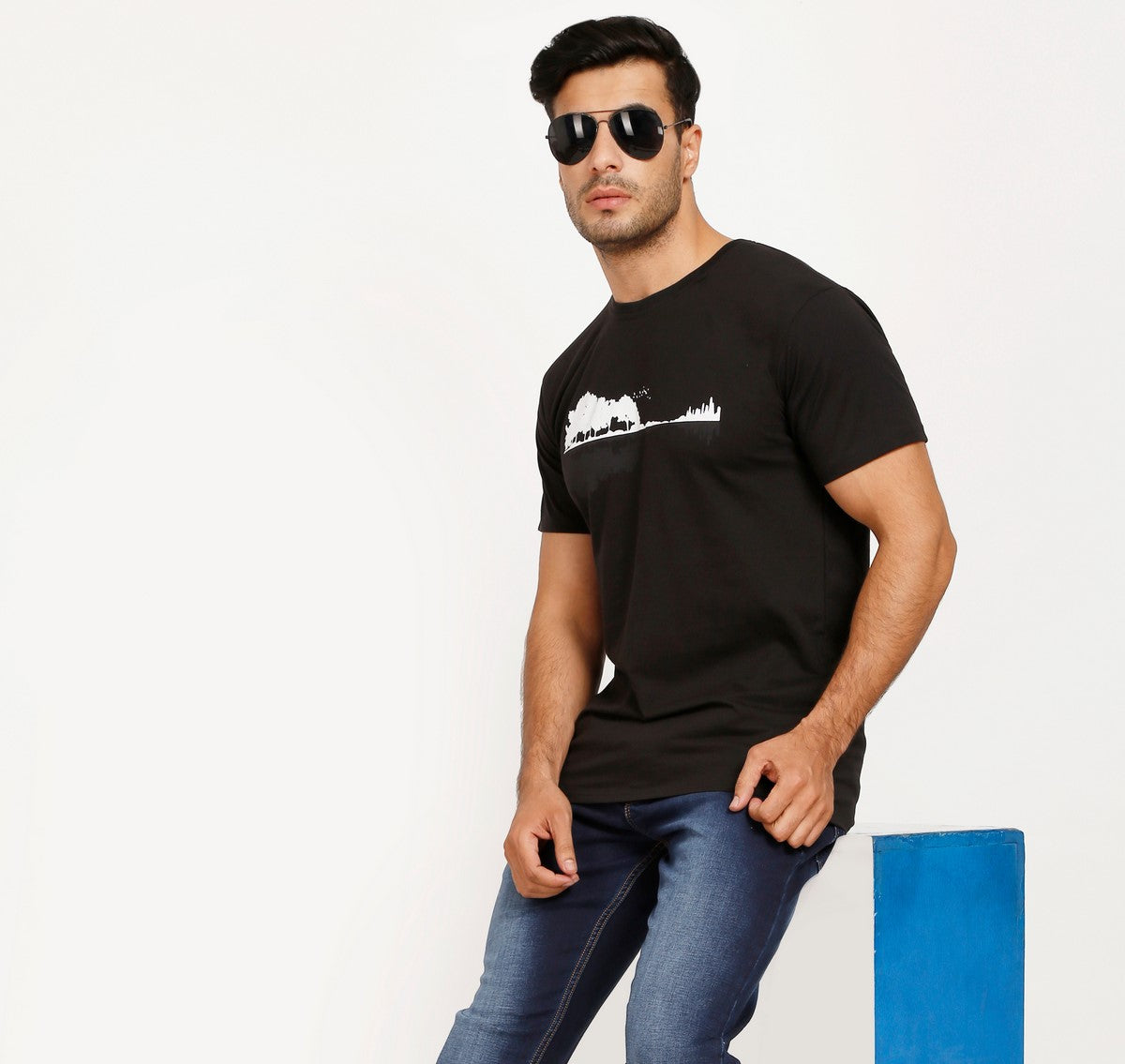Sound of Nature Black Tee - Bottle&Co