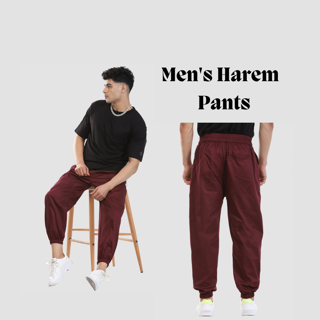 Men's Chinese Style Harem Fashion Low-End Loose Casual Trend Bloomers Pants  | eBay