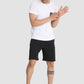 Jet Black Sweatshorts