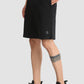 Jet Black Sweatshorts