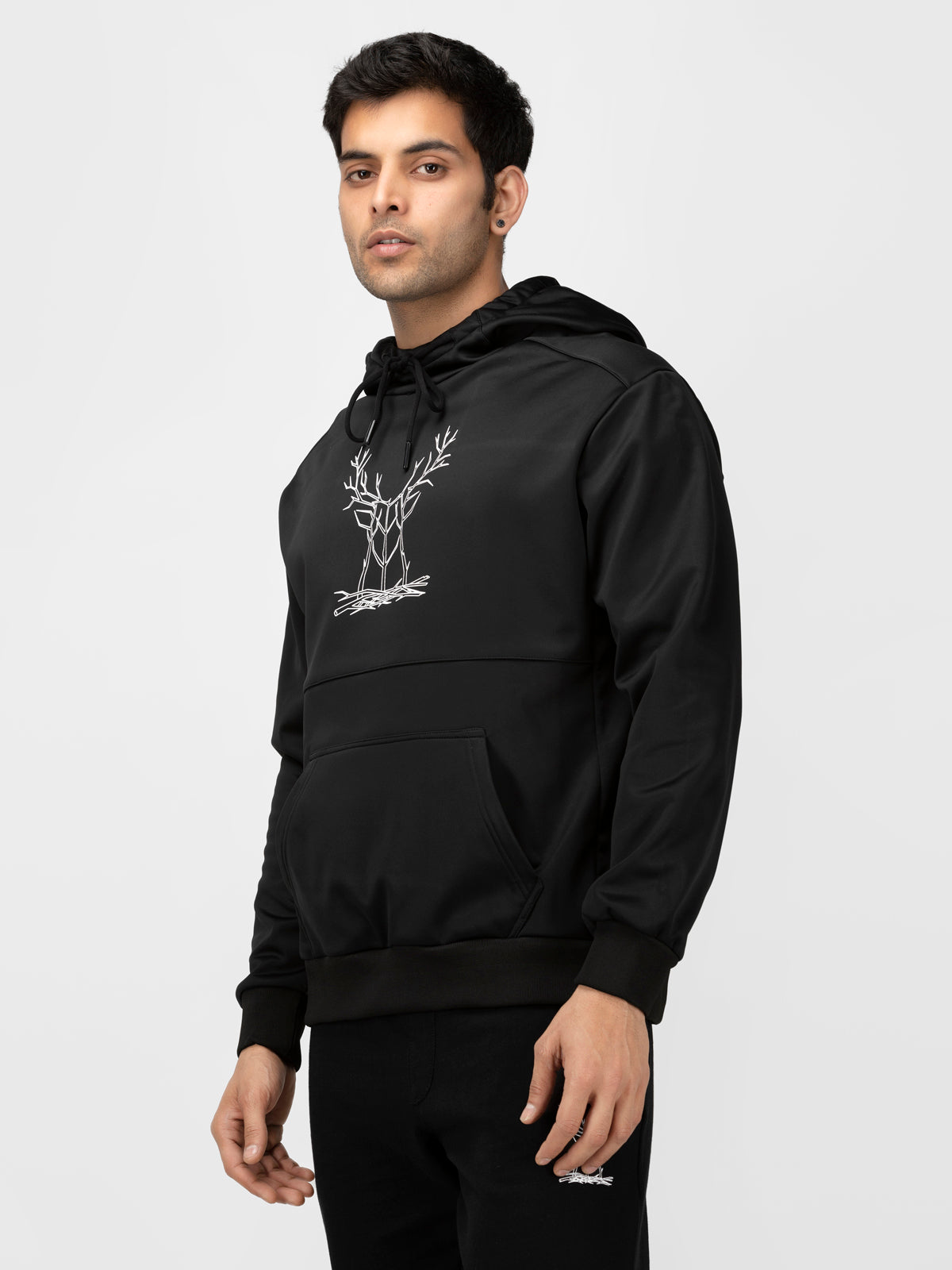 Wooden Deer Hoodie - Bottle&Co